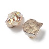 Electroplate Natural Citrine Cluster Display Decorations G-H084-04-2
