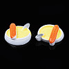 Opaque Epoxy Resin Cabochons LS-CRES-S358-40-4