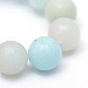 Round Natural Grade A Amazonite Bead Strands X-G-R345-4mm-16-4