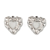304 Stainless Steel Pendant Cabochon Settings STAS-L022-540P-1