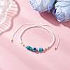 Glass Seed Beads Braided Bead Bracelets BJEW-MZ00211-02-1