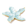304 Stainless Steel Enamel Big Pendants STAS-S163-04A-G-2