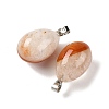 Natural Agate Pendants GG-K002-08A-24-2