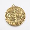 Tibetan Style Alloy Big Pendants TIBEP-A17171-AG-LF-3