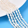 Natural Baroque Keshi Pearl Beads Strands PEAR-N031-01A-1