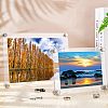  2 Sets 2 Style Rectangle Acrylic Photo Frame AJEW-NB0003-82-3