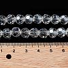 Electroplate Transparent Glass Beads Strands LS-EGLA-A035-T8mm-A19-4