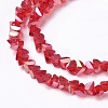 Transparent Glass Beads Strands GLAA-H022-09B-3