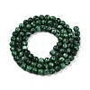 Dyed Natural White Jade Beads Strands G-T140-4mm-B08-3