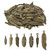 105Pcs 7 Styles Tibetan Style Alloy Pendants TIBEP-CJ0001-98-3