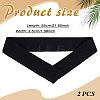Cotton Elastic Ribbing Fabric for Cuffs DIY-WH0308-804C-2