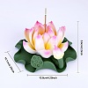 Ceramic Ornaments Simulated Lotus Fragrance Insertion Aromatherapy Furnace Decorations Gifts JX848A-2