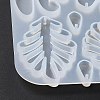 DIY Bohemian Style Irregualr Pendants Silicone Molds X-DIY-A039-02-5