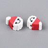 Christmas Theme Handmade Polymer Clay Beads LS-X-CLAY-S091-75-2