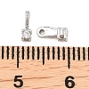 Brass Micro Pave Cubic Zirconia Charms KK-H538-19A-P-3
