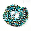 Baking Paint Glass Beads X1-DGLA-N003-10mm-B08-3