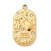 304 Stainless Steel Pendants LS-STAS-F349-03G-01-1