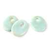 Natural Flower Amazonite Pendants X-G-Q458-32-1