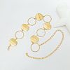 Alloy Disc Ring Link Chain Waist Belly Chains for Women FS-WG85C7A-01-1