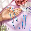 4Pcs DIY Alloy Beadable Crochet Hooks AJEW-TA0003-50E-6