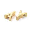 Ion Plating(IP) 304 Stainless Steel Charms STAS-K216-41Y-G-3