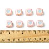 10Pcs Opaque Acrylic Enamel Beads ACRC-FS0001-02E-5