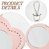 2Pcs 2 Colors PU Leather Pendant Decorations HJEW-CL0001-16B-6