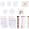 DIY Acrylic Keychain Making Kits DIY-YW0012-35-1