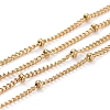 Ion Plating(IP) Handmade 304 Stainless Steel Curb Chains STAS-P200-36G-1