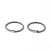 Non-Tarnish 304 Stainless Steel Saw Cut Open Jump Rings STAS-L262-37A-P-1