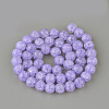Synthetic Crackle Quartz Beads Strands X-GLAA-S134-10mm-15-2