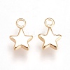 Brass Charms KK-P160-09G-NF-2