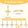 20Pcs 2 Colors Alloy Pendants INS-YW0001-01-2