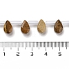 Natural Picture Jasper Beads Strands G-Q167-A23-02-4