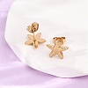 304 Stainless Steel Stud Earrings SA-CBA4160-26G-3