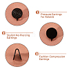 8Pcs 4 Colors 304 Stainless Steel Vortex Cuff Earrings EJEW-FI0001-60-4