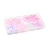 216Pcs 6 Styles Transaparent Acrylic Beads PACR-FS0001-05-6