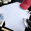 14Pcs Glass Rhinestone HTV Transfer Vinyl Sheets DIY-FG0010-29A-4