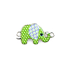 Alloy Enamel Connector Charms ENAM-TAC0018-09E-1