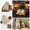 Beebeecraft 16Pcs 4 Styles Polyester Imitation Burlap Packing Pouches Drawstring Bags ABAG-BBC0001-01B-7