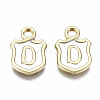 Alloy Enamel Charms ENAM-T012-03D-RS-2