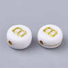 Plating Acrylic Beads LS-X-PACR-R242-01B-2