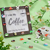 45Pcs 9 Styles Animal Theme Opaque Resin Cabochons RESI-SC0006-96-4