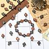 40Pcs 2 Colors Natural Wood Beads WOOD-CJ0002-61-6