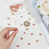 60Pcs 3 Styles Hollow Brass Beads KK-PH0015-09-3