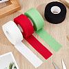 4 Rolls 4 Colors Cotton Underwrap Bandages AJEW-CY0002-37-4