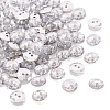 Acrylic Rhinestone Buttons X-BUTT-TAC0001-01-1