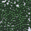 Frosted Colours Glass Beads SEED-S040-03A-02-3
