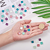 400Pcs 2 Styles Glass Cabochons GGLA-TA0001-09E-6
