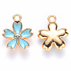 Alloy Enamel Pendants X-ENAM-S121-052C-1